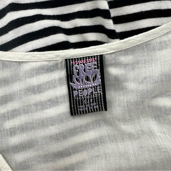 VTG FREE PEOPLE Y2K striped DRESS - Picture 6 of 7